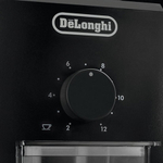 Кофемолка DELONGHI KG 79, 110 Вт, объем 120 г, 12 степеней помола, черная, KG79