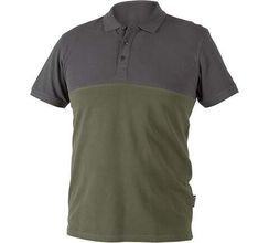 Сорочка поло темно-зеленая/темно-серая URFT Högert, арт. HT5K419