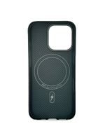 Карбоновый чехол MosSeller для iPhone 16 Pro, черный