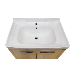 COMFORTY. Тумба-умывальник "Рига-70" дуб сонома с раковиной COMFORTY 9335-70
