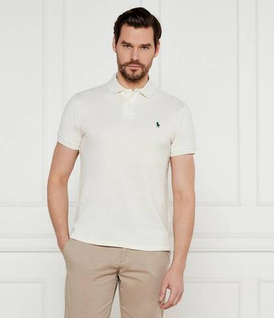 Поло POLO RALPH LAUREN - кремовый(710680784)