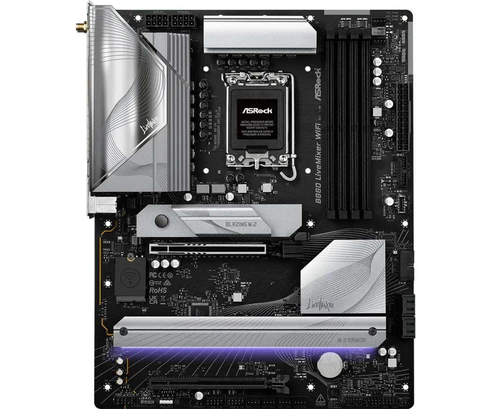 Материнская плата ASRock B860 LIVEMIXER WIFI (B860 LIVEMIXER WIFI)