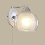 Citilux Буги CL157311 Бра с выключателем Белое Хром