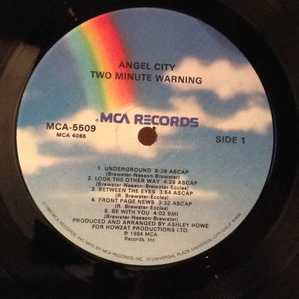 Angel City / Two Minute Warning (LP)