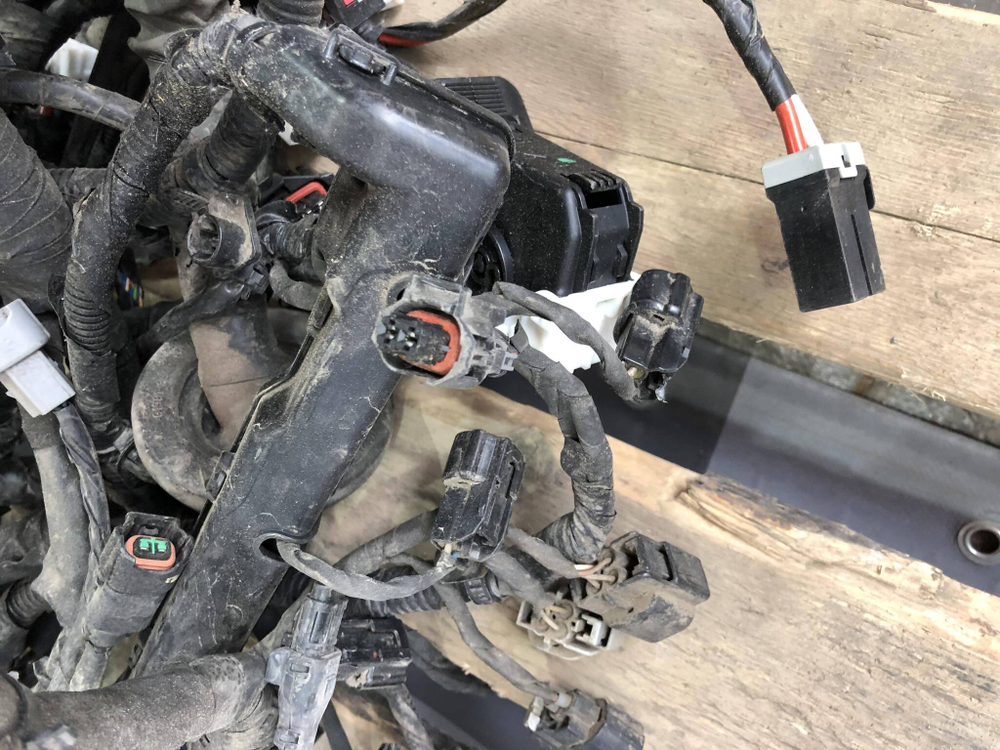 Проводка (коса) моторного отсека Kia Rio 3 (QB) 11-17 Б/У Оригинал 912804y011