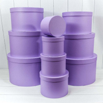 Коробка 42.1х25.2 см Набор 10 шт (Сиреневый)