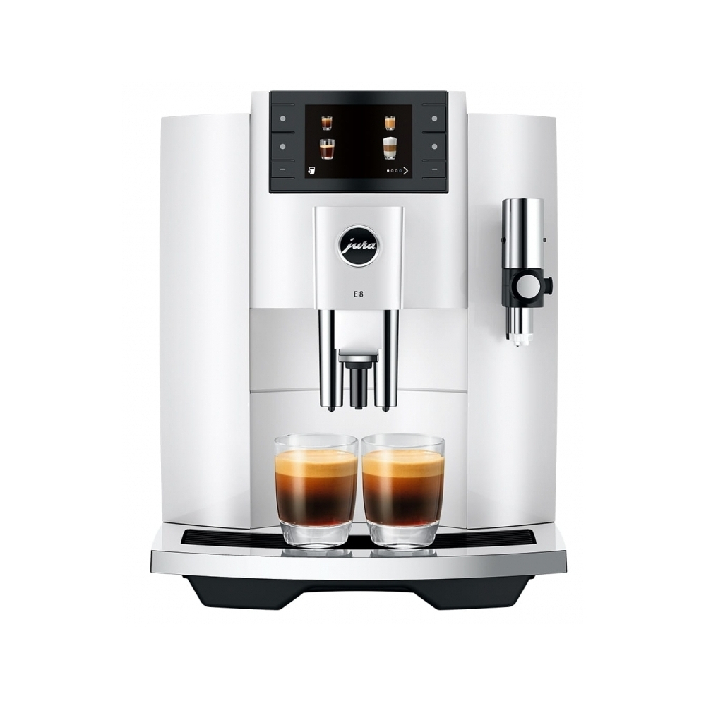 Автоматическая кофемашина Jura E8 Piano White 15585