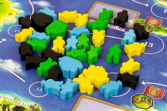 Настольная игра: Маракайбо фишки