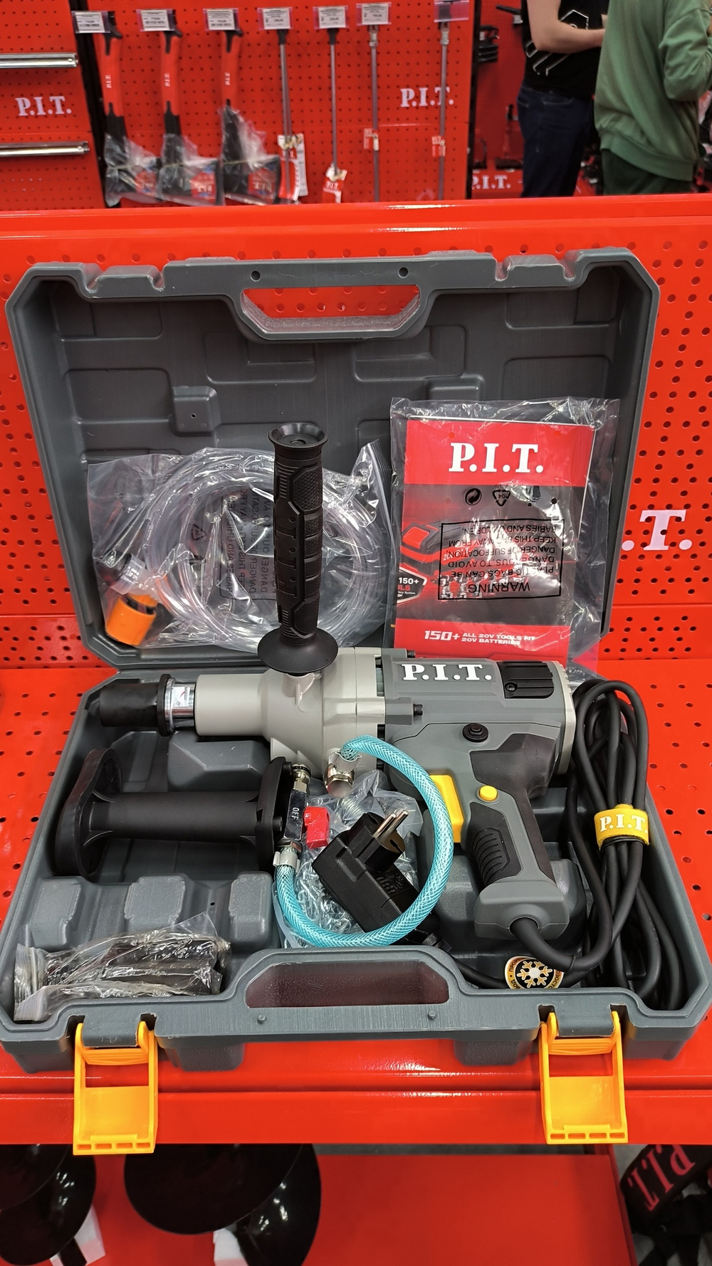 Дрель алмазного сверления электрич. P.I.T. ULTRA PWD120-C