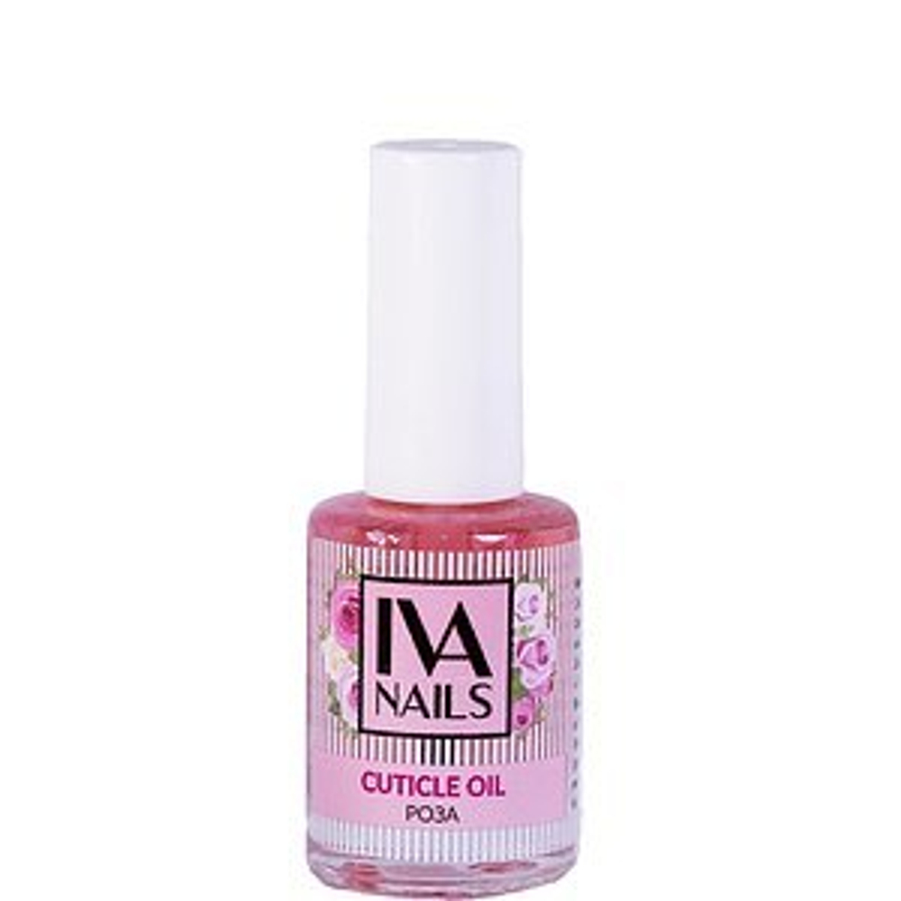 Масло для ногтей и кутикулы IVA nails "Роза, 11мл., IVA NAILS