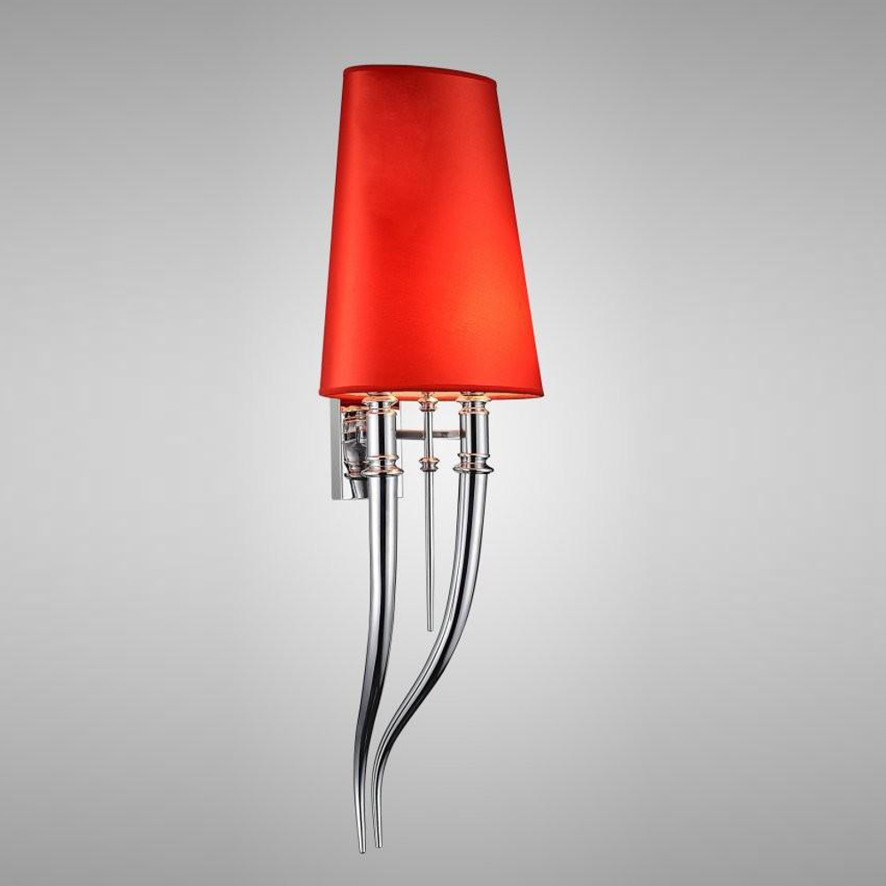 Wall design lamp  Brunilde by Ipe Cavalli H52 (Red)