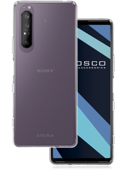 Чехол ROSCO для Sony Xperia 1 III оптом (арт. 1(III)-TPU-TRANSPARENT)