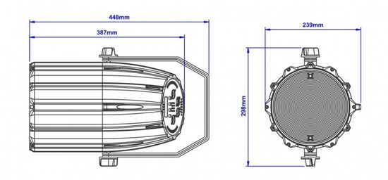 PROCBET ZOOM PAR 200 W