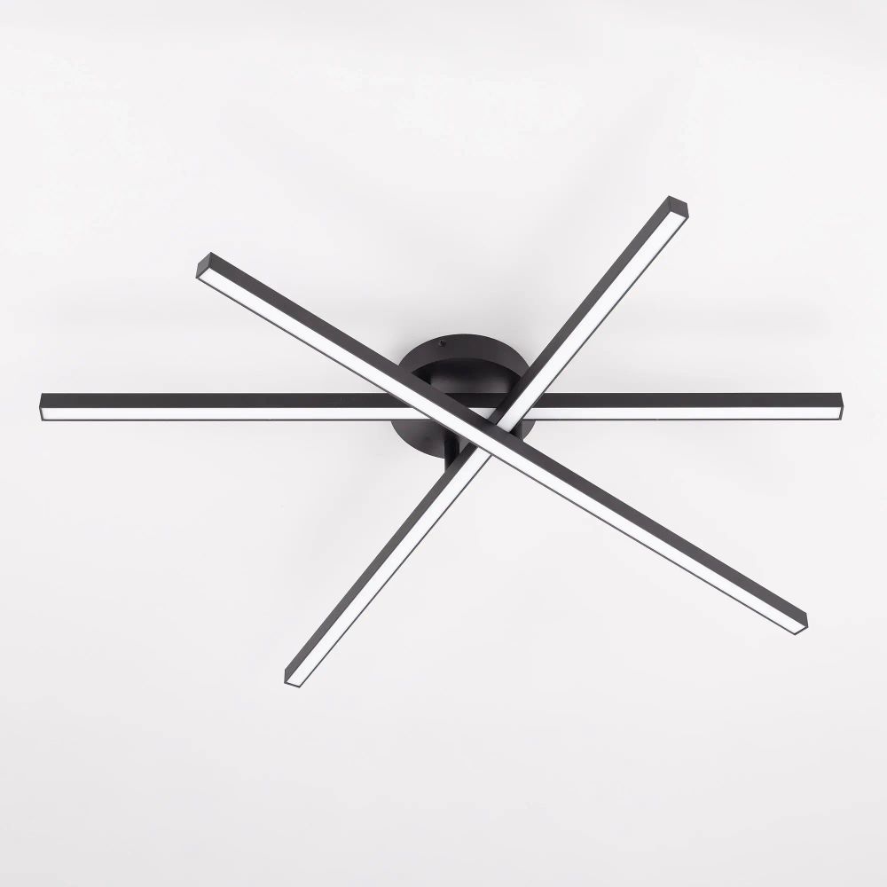 Citilux Стиг CL203131 LED Люстра потолочная с пультом Чёрная