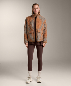 Oysho Водонепроницаемая куртка FELLEX® с утеплителем AEROGEL, светло-коричневый