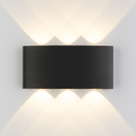 Пылевлагозащищенный светодиодный светильник Twinky Trio чёрный IP54 1551 Techno LED чёрный