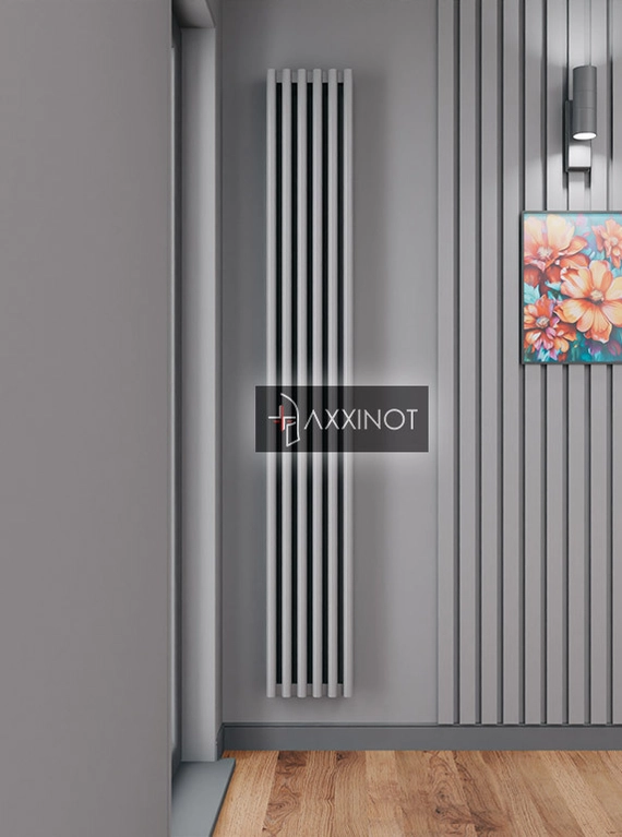 Axxinot Bramer V 1500 - вертикальный алюминиевый радиатор высотой 1530 мм