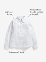 Рубашка школьная для девочки Next 461-161, 2 шт., Белый