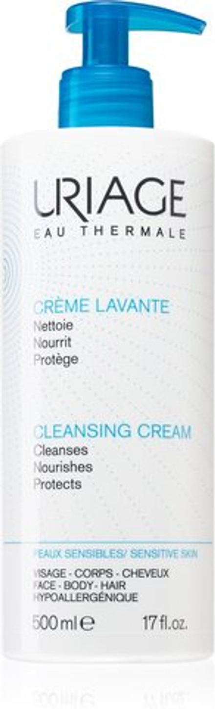 Uriage Hygiene Cleansing Cream - очищающий питательный крем для тела и лица /   500  ml  / GTIN 3661434003806
