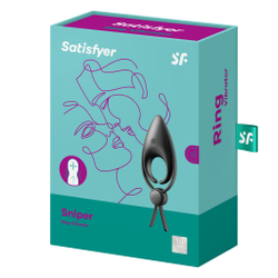 Эрекционное кольцо Satisfyer Sniper Лассо с вибрацией, черный