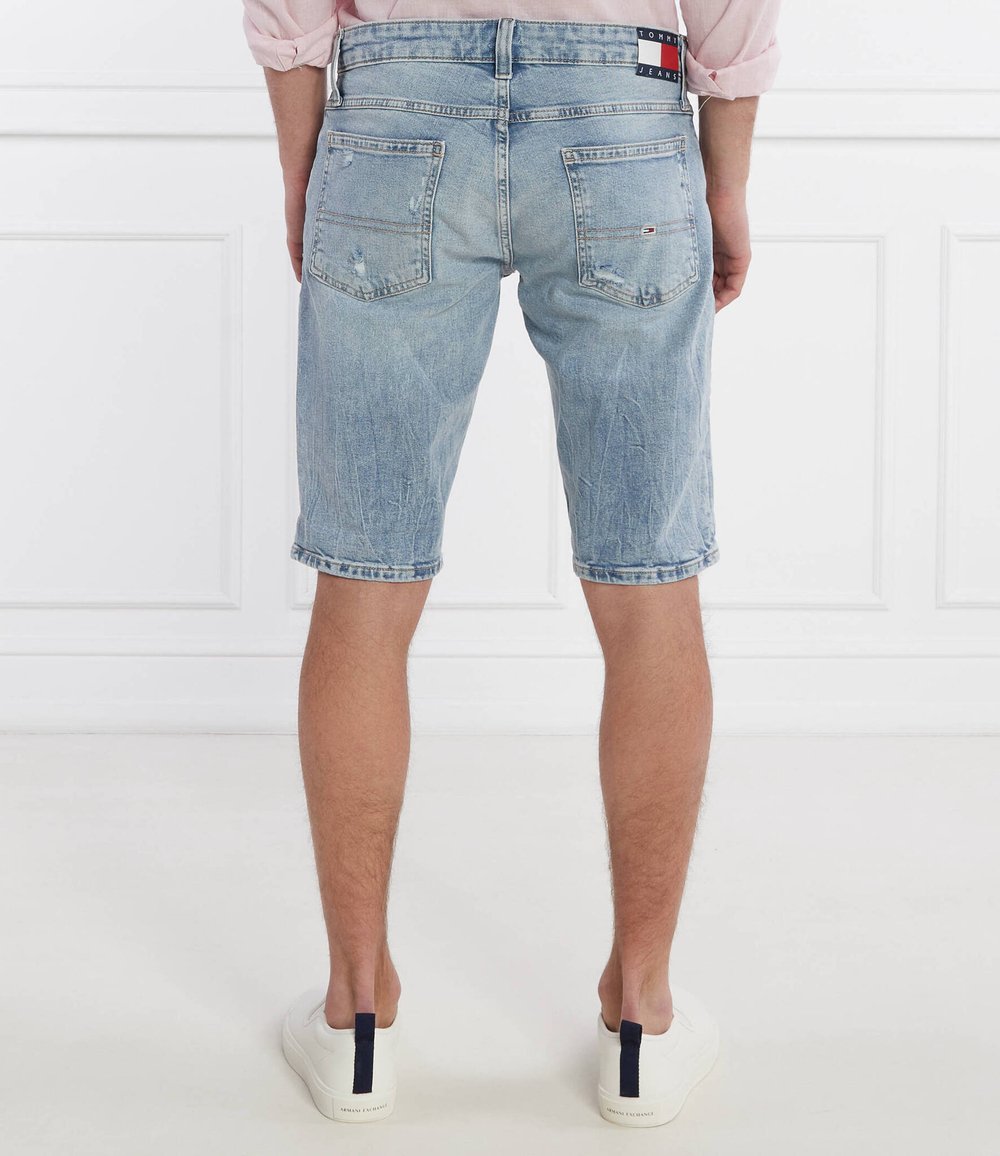 Джинсовые шорты RONNIE Tommy Jeans - голубой(DM0DM18796)