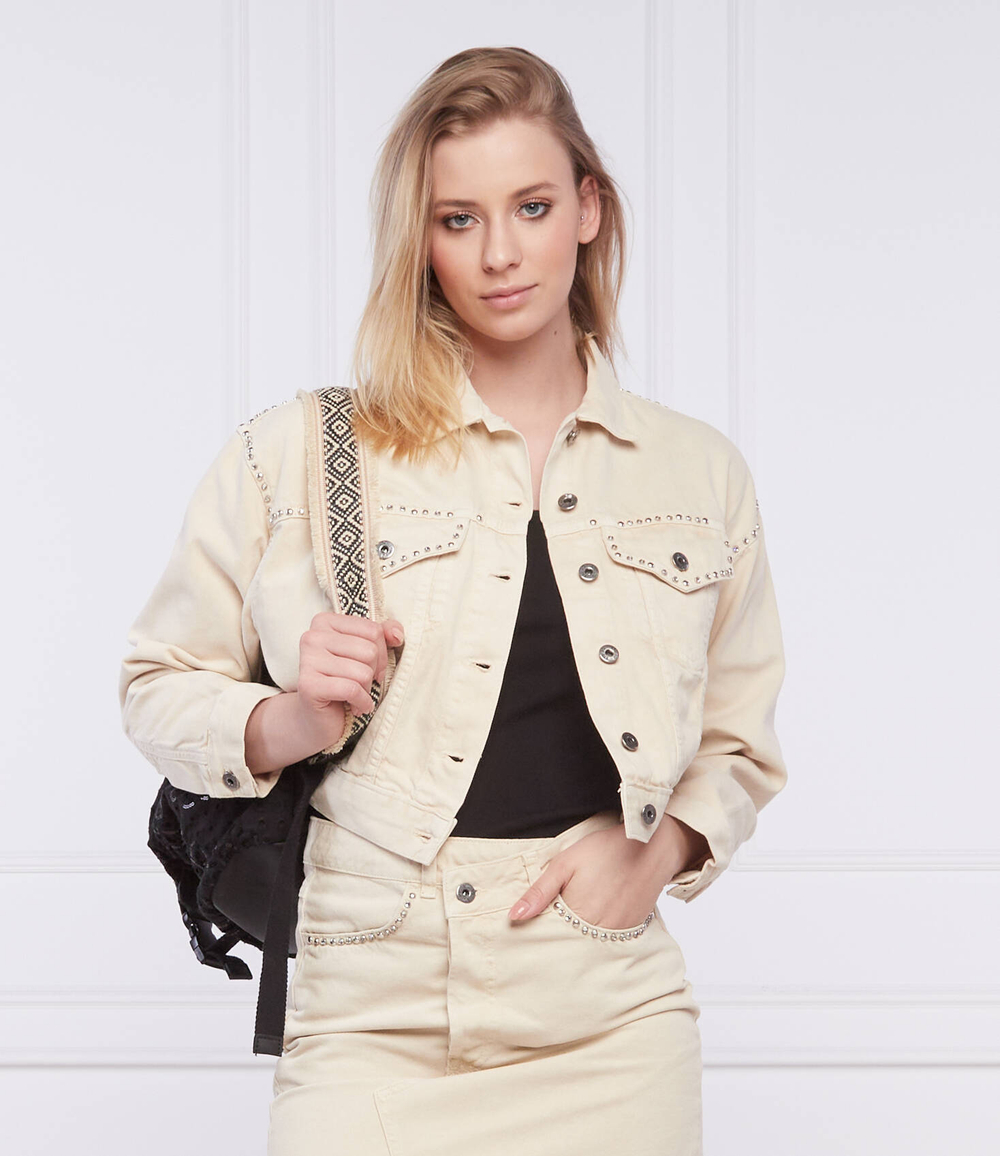 джинсовая куртка Liu Jo - бежевый(WA2307 TS002)