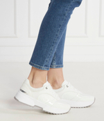 Кожаные кроссовки percy trainer Michael Kors - белый(43H3PCFS1L)