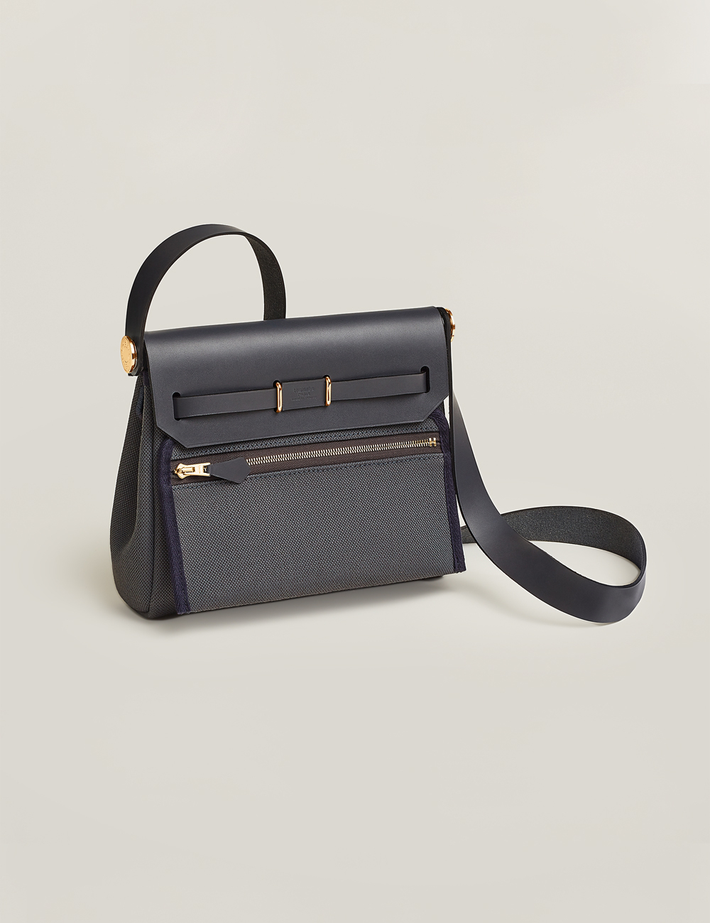Hermes Herbag Zip 20 Bag "Ardoise"