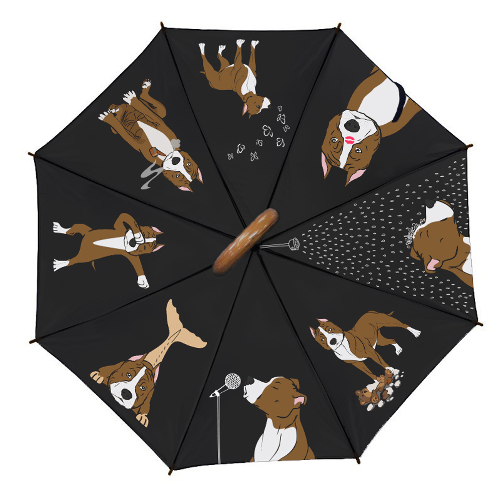 Зонт "Веселые Стаффы"