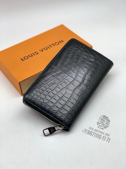 Портмоне из кожи крокодила Louis Vuitton