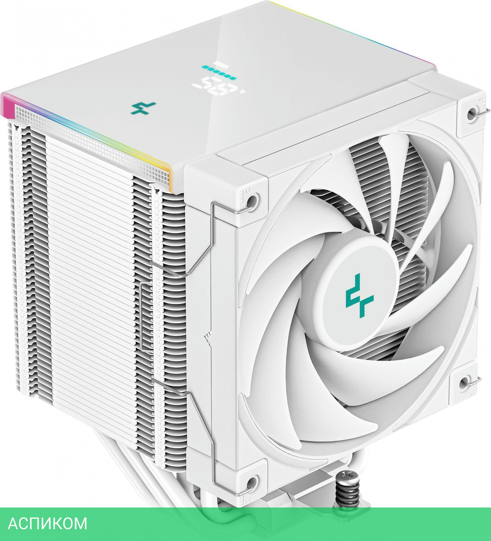 Кулер для процессора DeepCool AK500 Digital White (R-AK500-WHADMN-G)