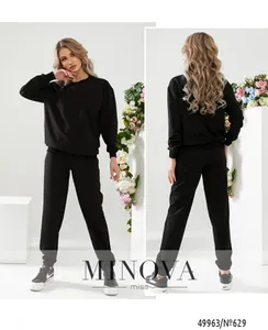 Костюм 629-черный Minova