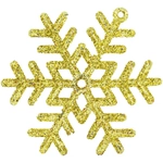 Ёлочное украшение Снежинки 3шт.9 см.