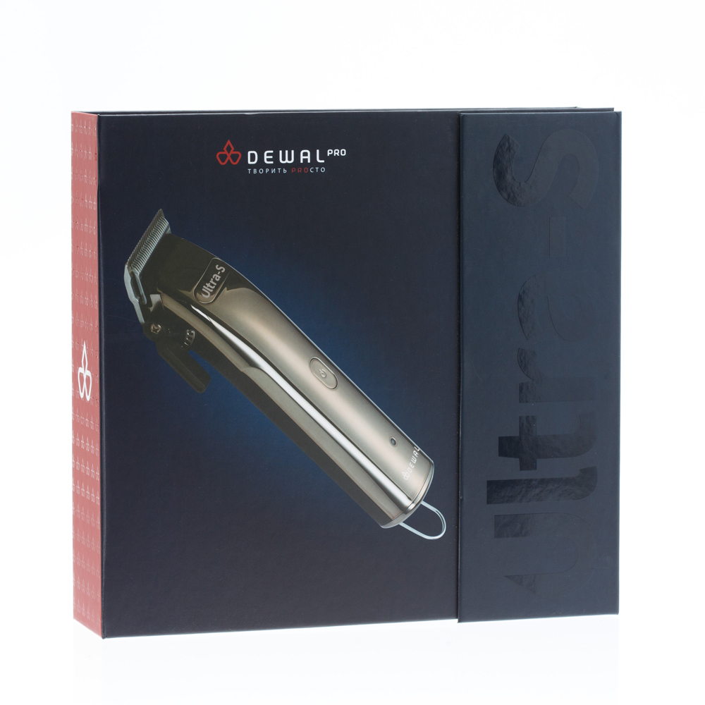 Машинка д/стрижки DEWAL ULTRA-S 1.0-3.0мм аккум./сет., 9000 об/ми (8нас)