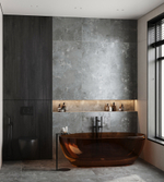 Керамогранит, Arcadia Ceramica, ERAGON DARK GREY, 1200x600 мм, матовая с глянцевым эффектом