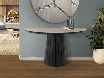 Koria Консоль цвет каменный/черный