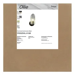 Настенный светильник (бра) FR5525WL-01GB Олли / Ollie E14x1 Freya fr5525wl-01gb