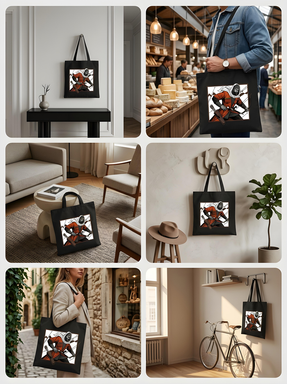 Шоппер - с уникальным изображением "Черкес"