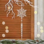 Подвеска «Снежная принцесса» 30 см, Золото