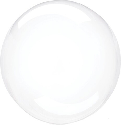 Сфера 30" Deco Bubble (черная упаковка), Прозрачный, Кристалл Fl 2шт