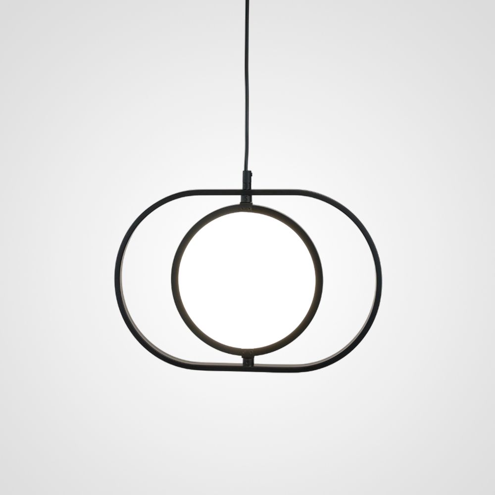 Подвесной светильник ARVET горизонтальный Черный