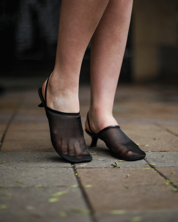 Босоножки черный, Италия