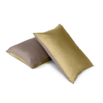Комплект наволочек 50х70 BuyColor, 2 шт. (сатин) Шоколад/Горчица