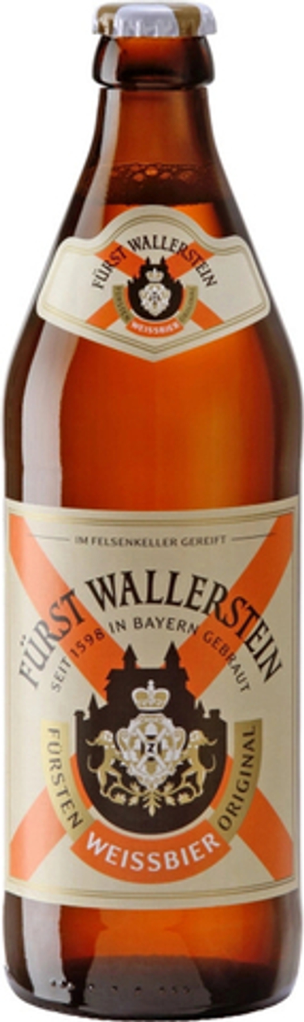 Пиво Фюрст Валлерштайн Вайссбир / Furst Wallerstein Weissbier 0.5 - стекло