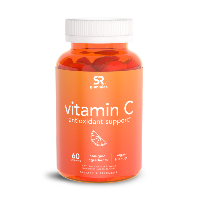 Vitamin C 250 мг, Витамин С, Sports Research (60 жевательных конфет)