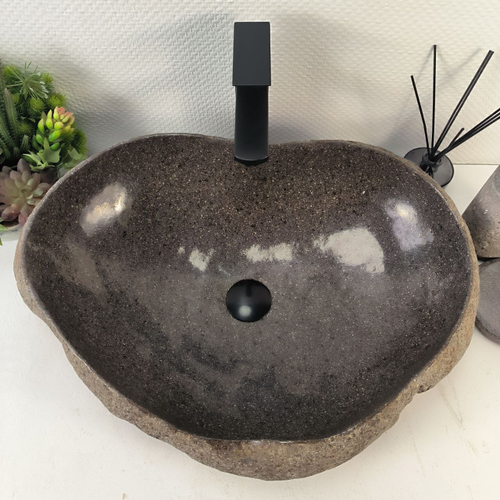 Раковина из речного камня RS-65245 60*43*17 0862