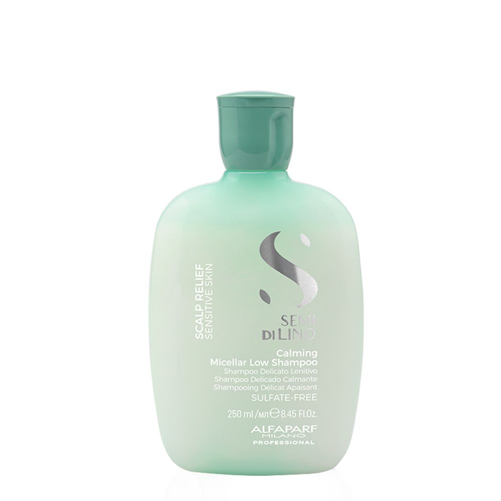 Шампунь успокаивающий SDL SCALP CALMING MICELLAR LOW SHAMPOO, 250 мл ALFAPARF 19477Идеально подходит для чувствительной кожи головы Мягко очищает, снимает ощущение дискомфорта. Не содержит сульфатов.