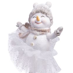 СТАТУЭТКА "СНЕГОВИК" 14Х7Х17,5 СМ