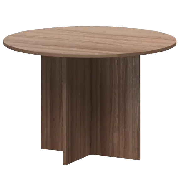 Стол для переговоров А-029 Темный шимо 1200x1200x760 Арго