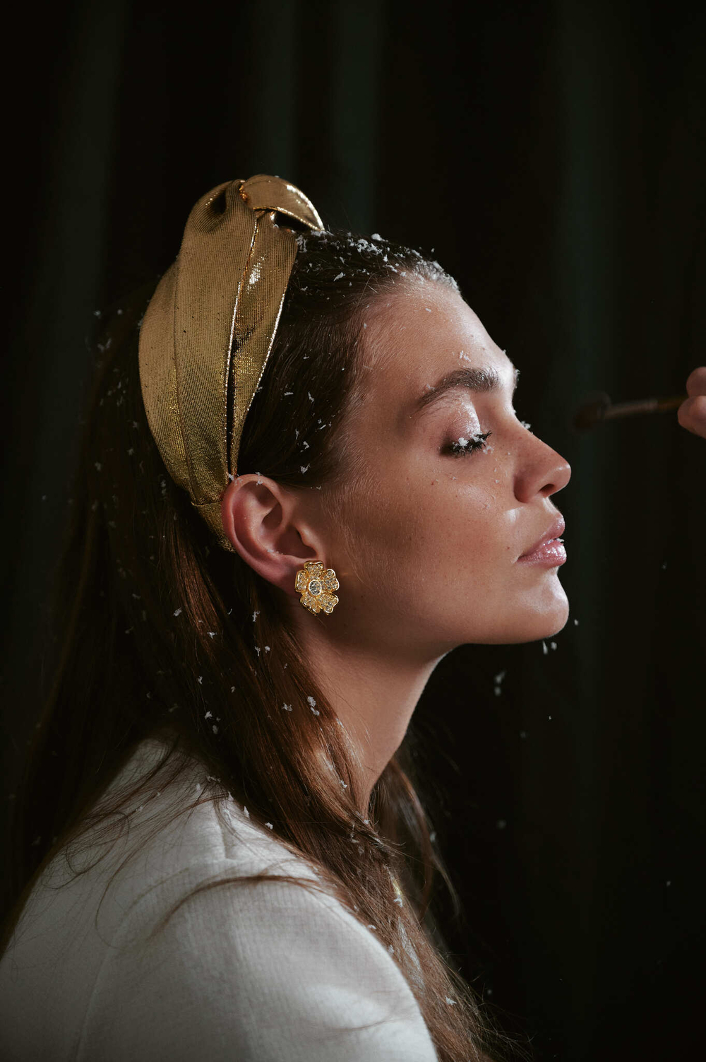 Золотой ободок узел